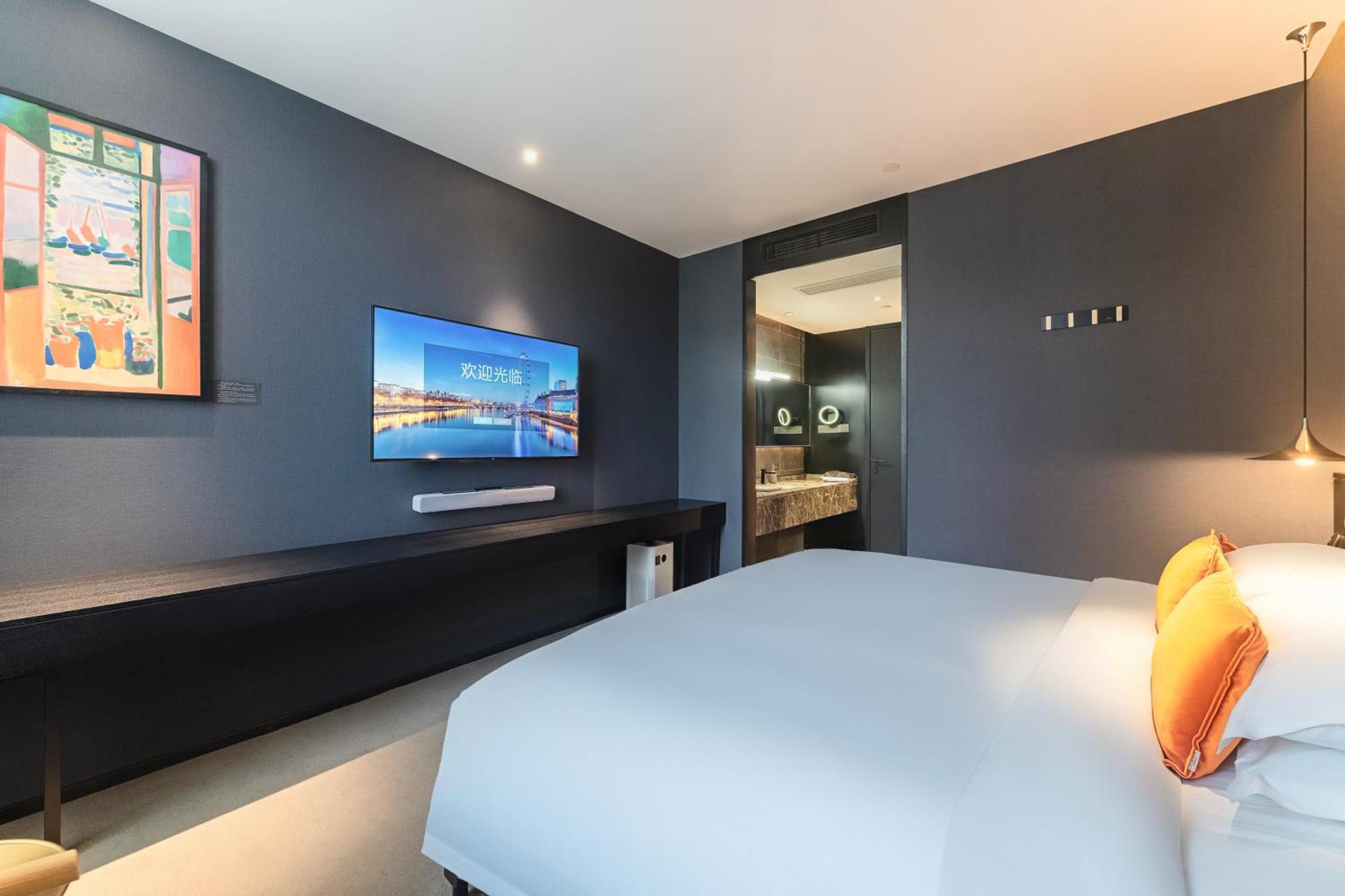 Hesu Designer Hotel & Suites -Near Xi'An Drum Tower And Yongning Gate -Free Laundry Luggage Storage -Kitty Cafe With Freshly Ground Coffee -24H Front Desk -English Service Εξωτερικό φωτογραφία