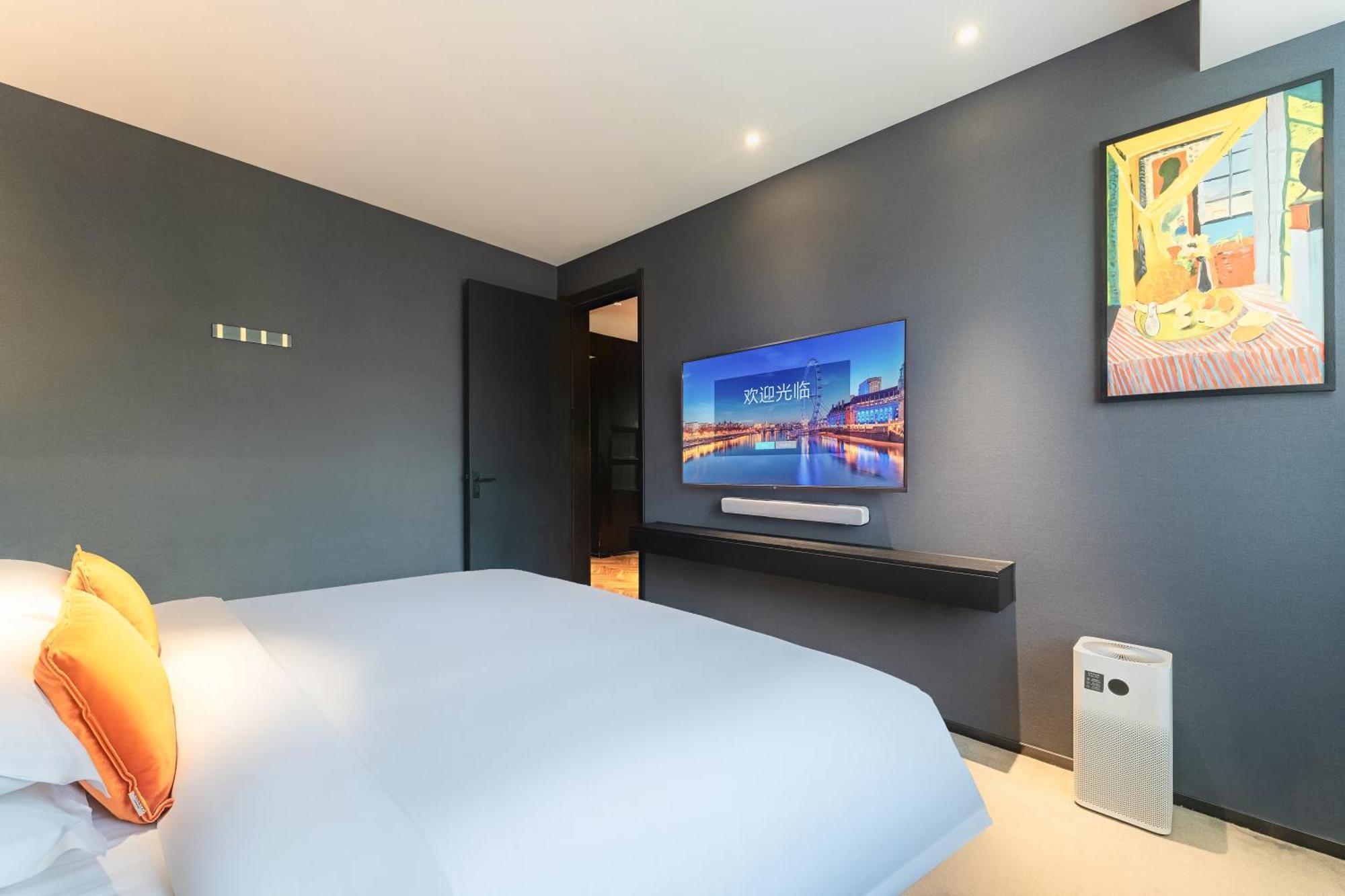 Hesu Designer Hotel & Suites -Near Xi'An Drum Tower And Yongning Gate -Free Laundry Luggage Storage -Kitty Cafe With Freshly Ground Coffee -24H Front Desk -English Service Εξωτερικό φωτογραφία