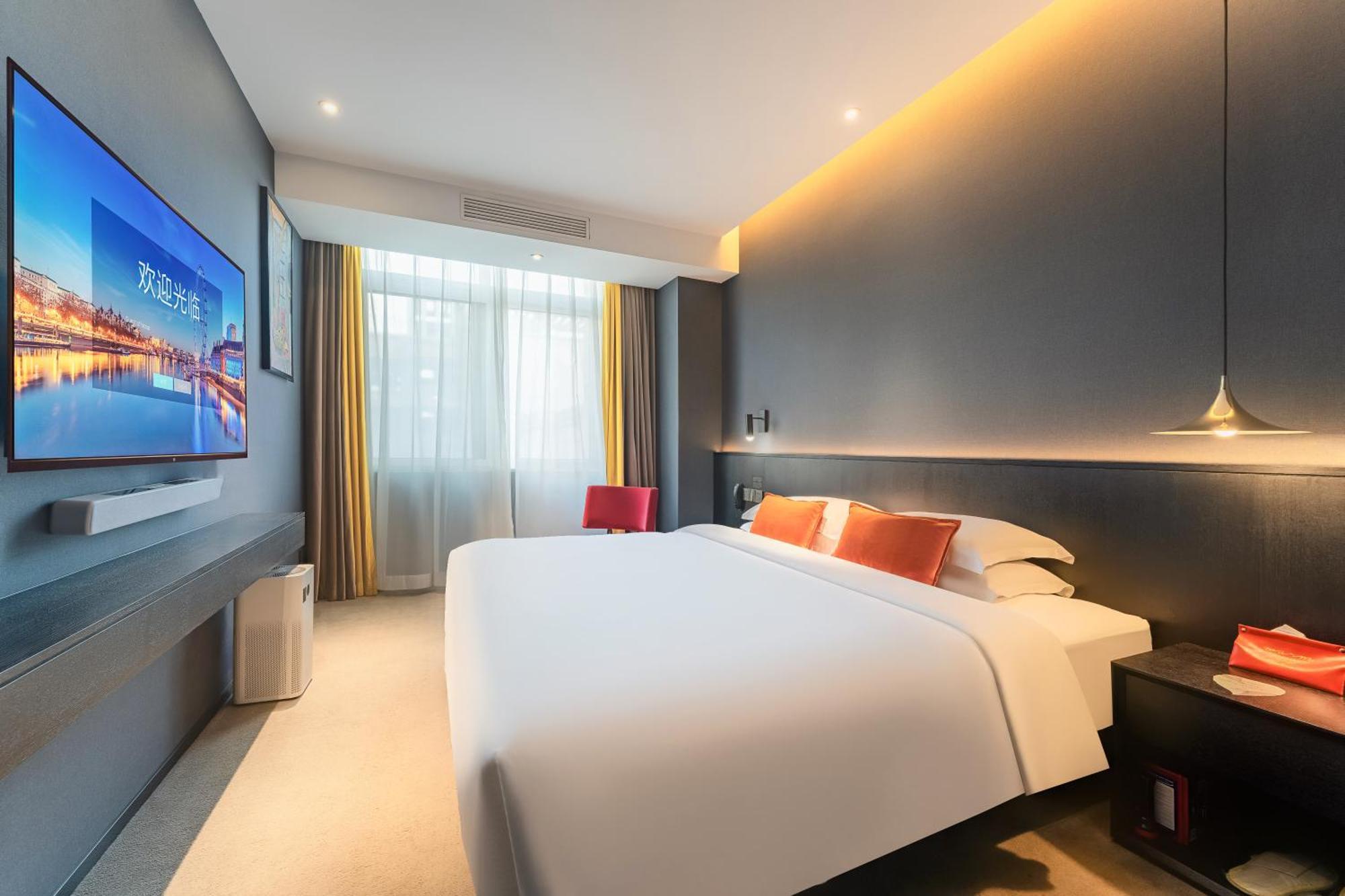 Hesu Designer Hotel & Suites -Near Xi'An Drum Tower And Yongning Gate -Free Laundry Luggage Storage -Kitty Cafe With Freshly Ground Coffee -24H Front Desk -English Service Εξωτερικό φωτογραφία