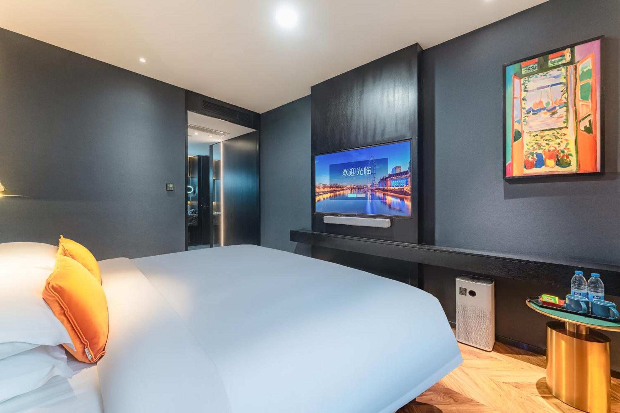 Hesu Designer Hotel & Suites -Near Xi'An Drum Tower And Yongning Gate -Free Laundry Luggage Storage -Kitty Cafe With Freshly Ground Coffee -24H Front Desk -English Service Εξωτερικό φωτογραφία