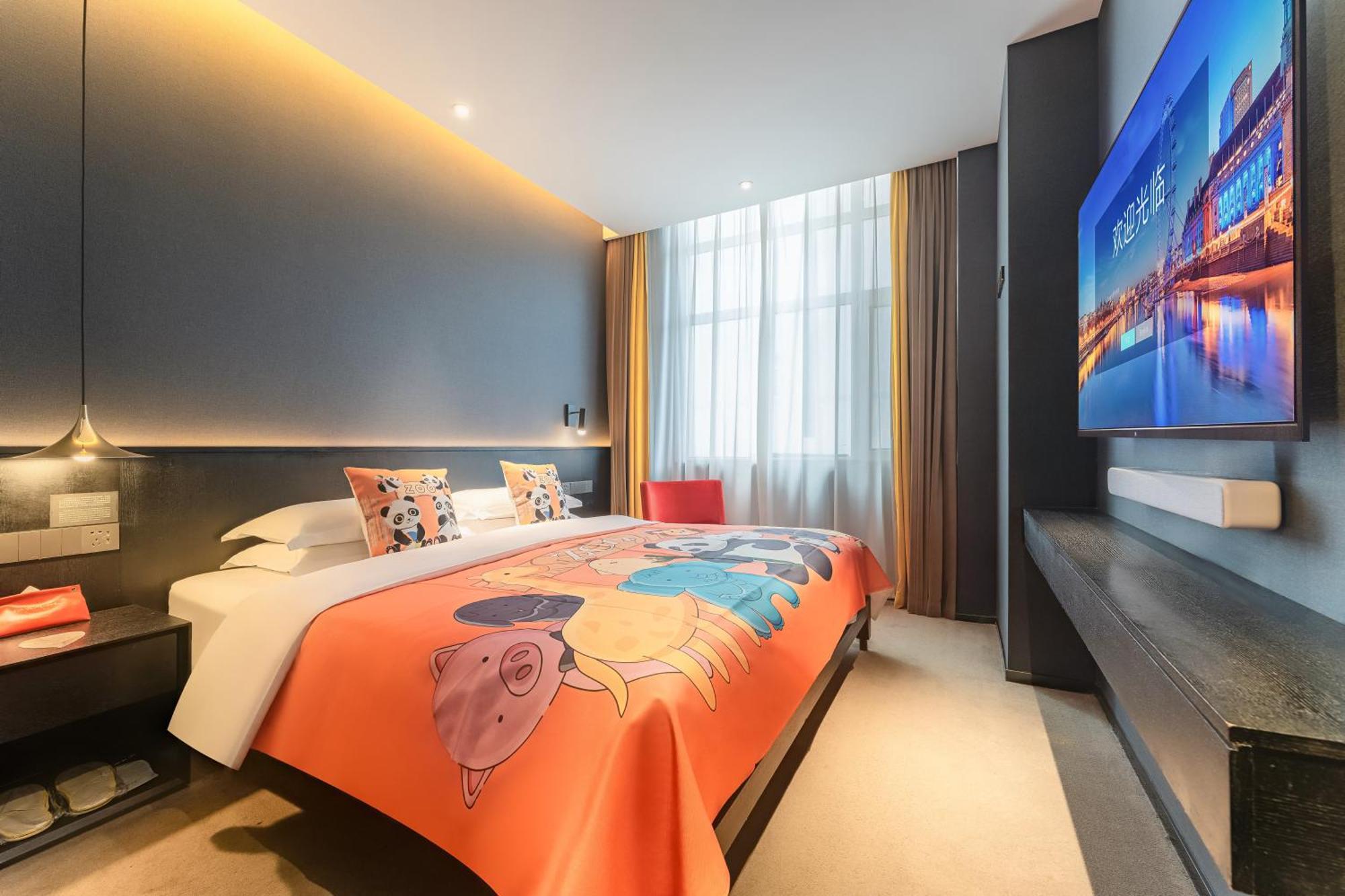 Hesu Designer Hotel & Suites -Near Xi'An Drum Tower And Yongning Gate -Free Laundry Luggage Storage -Kitty Cafe With Freshly Ground Coffee -24H Front Desk -English Service Εξωτερικό φωτογραφία